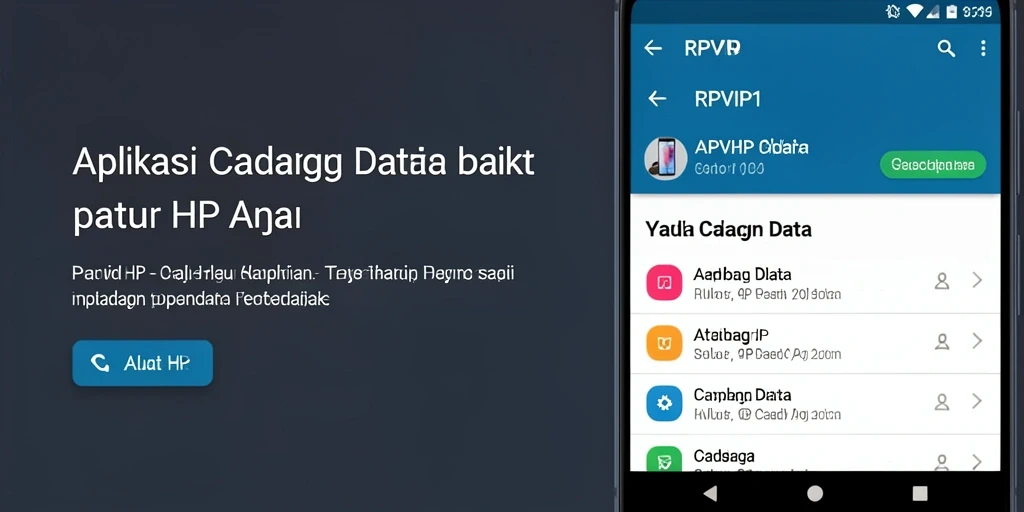 Tampilan antarmuka RPVIP1 yang intuitif dan mudah digunakan.