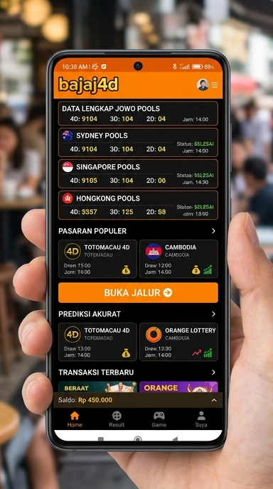 Tampilan link alternatif bajaj4d
